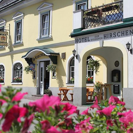 Hotel Zum Goldenen Hirschen Gostling an der Ybbs Bagian luar foto
